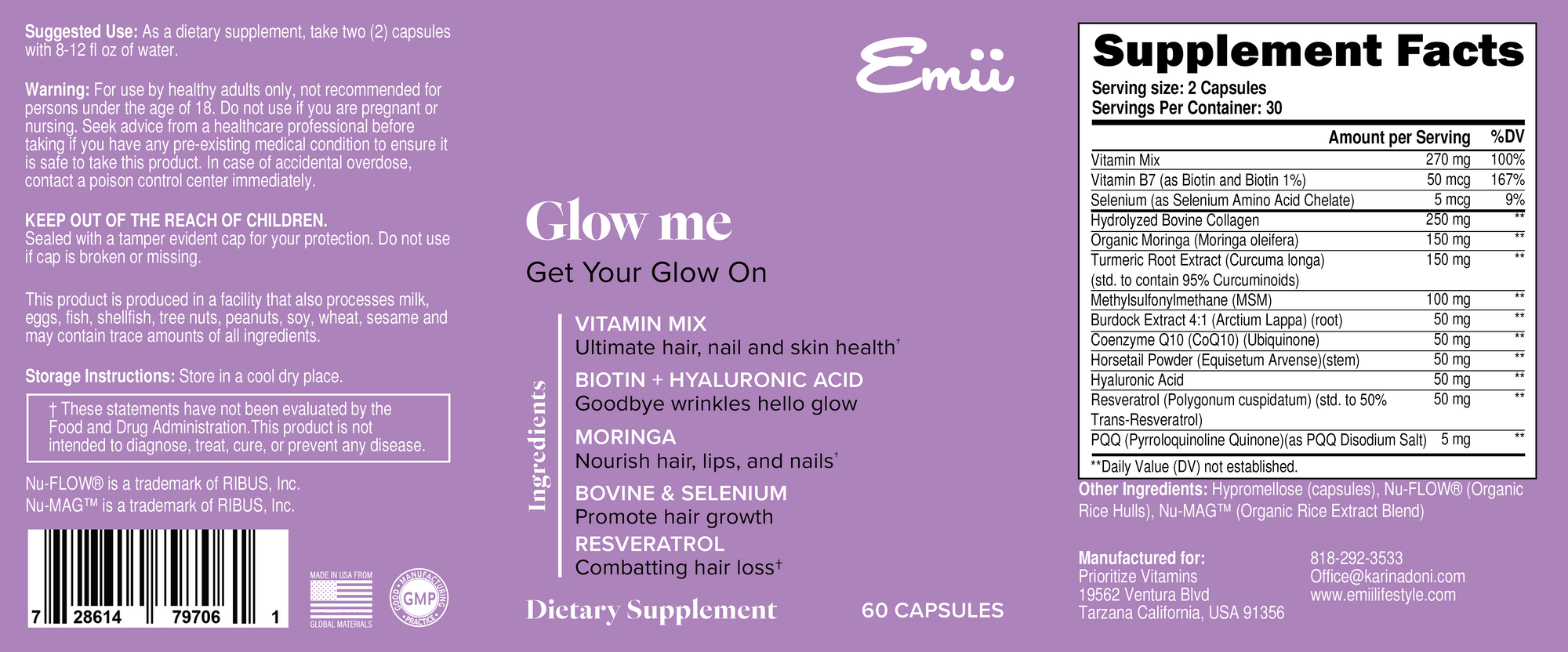 Glow Me (Pre-Order)